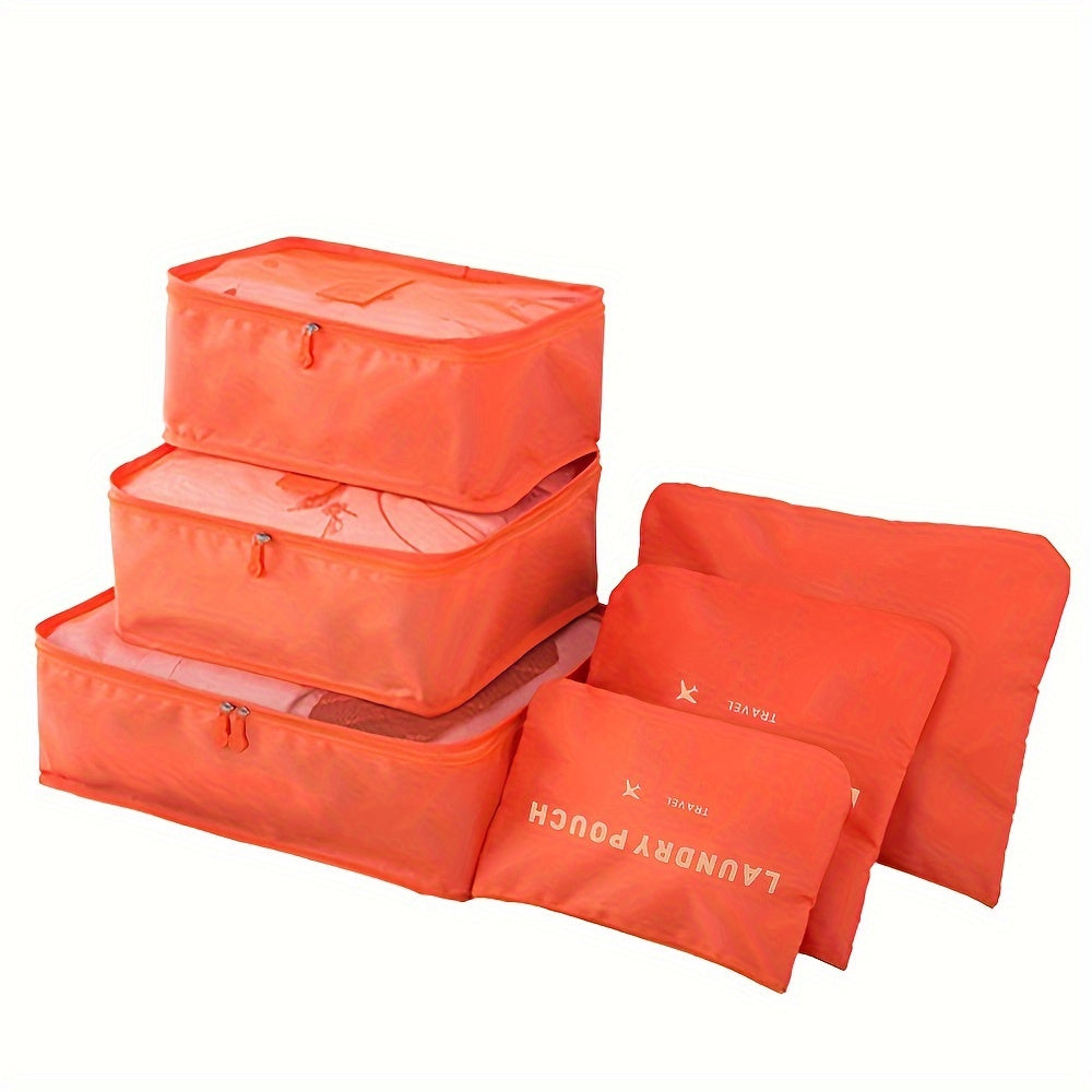Ensemble 6 sacs de voyage – cubes de rangement dompteur de valise