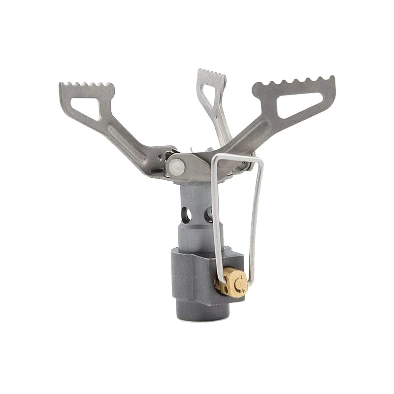 Mini réchaud à gaz léger 25 g BRS, réchaud de camping portable en titane pour extérieur, camping et randonnée