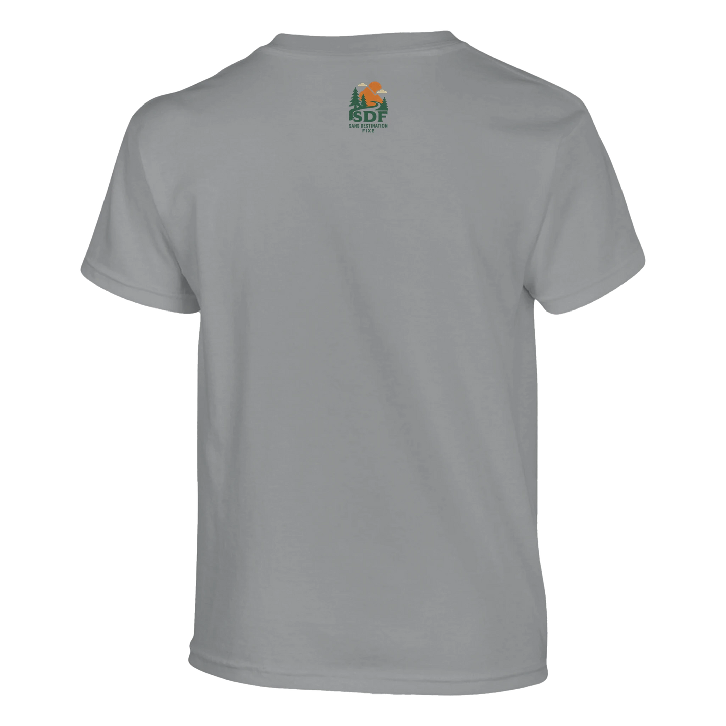 T-shirt Je suis juste ici pour les s'mores | Sans destination fixe