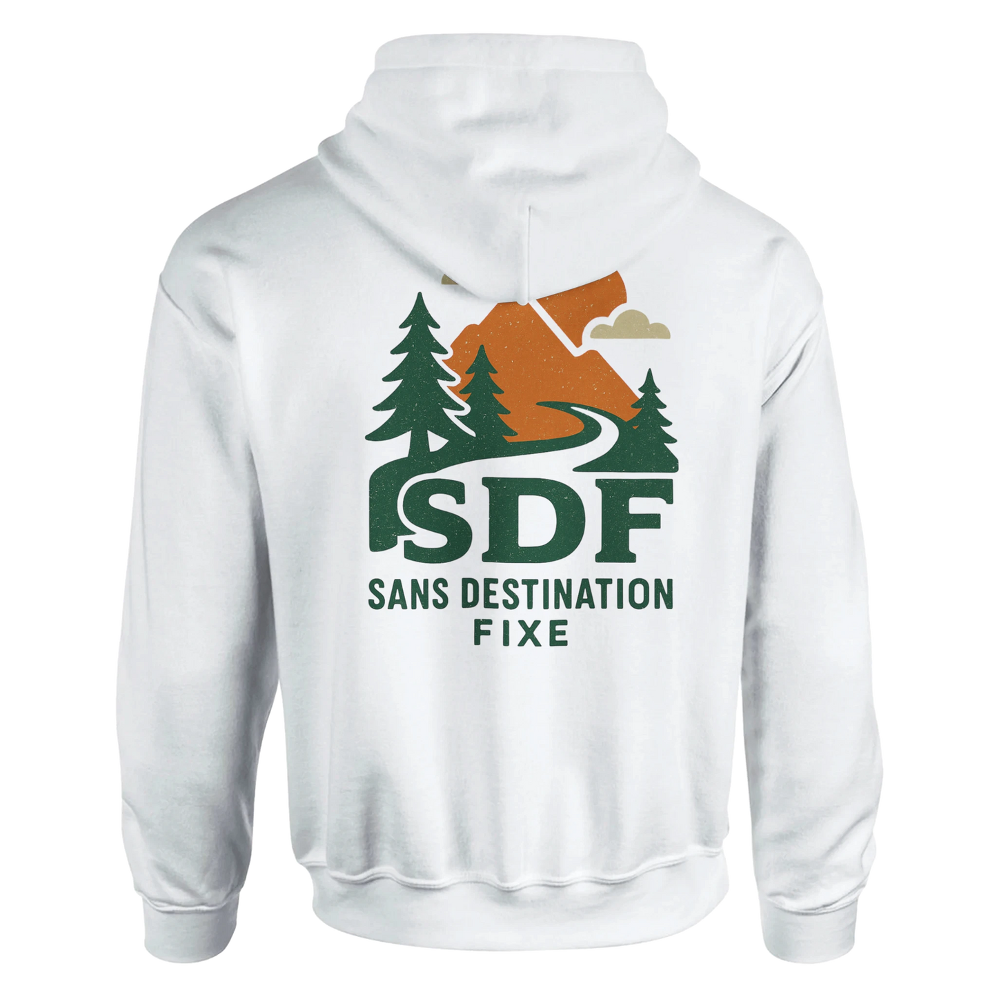Hoodie Je suis SDF | Sans destination fixe | Sans destination fixe
