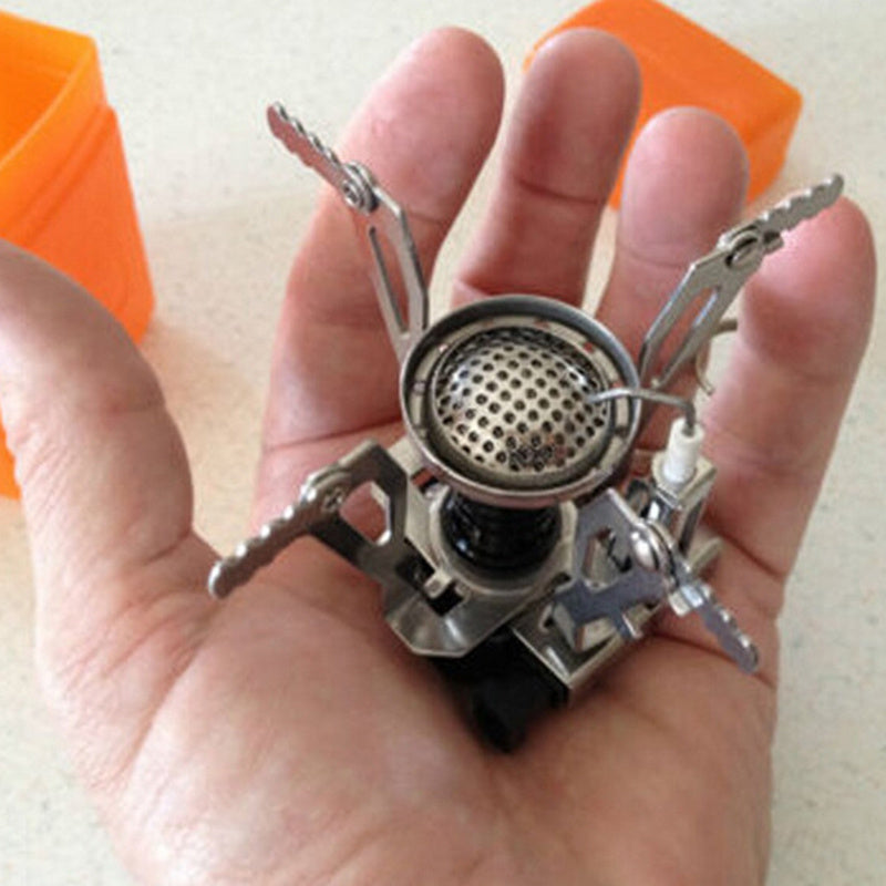 Brûleur miniature pliable pour camping