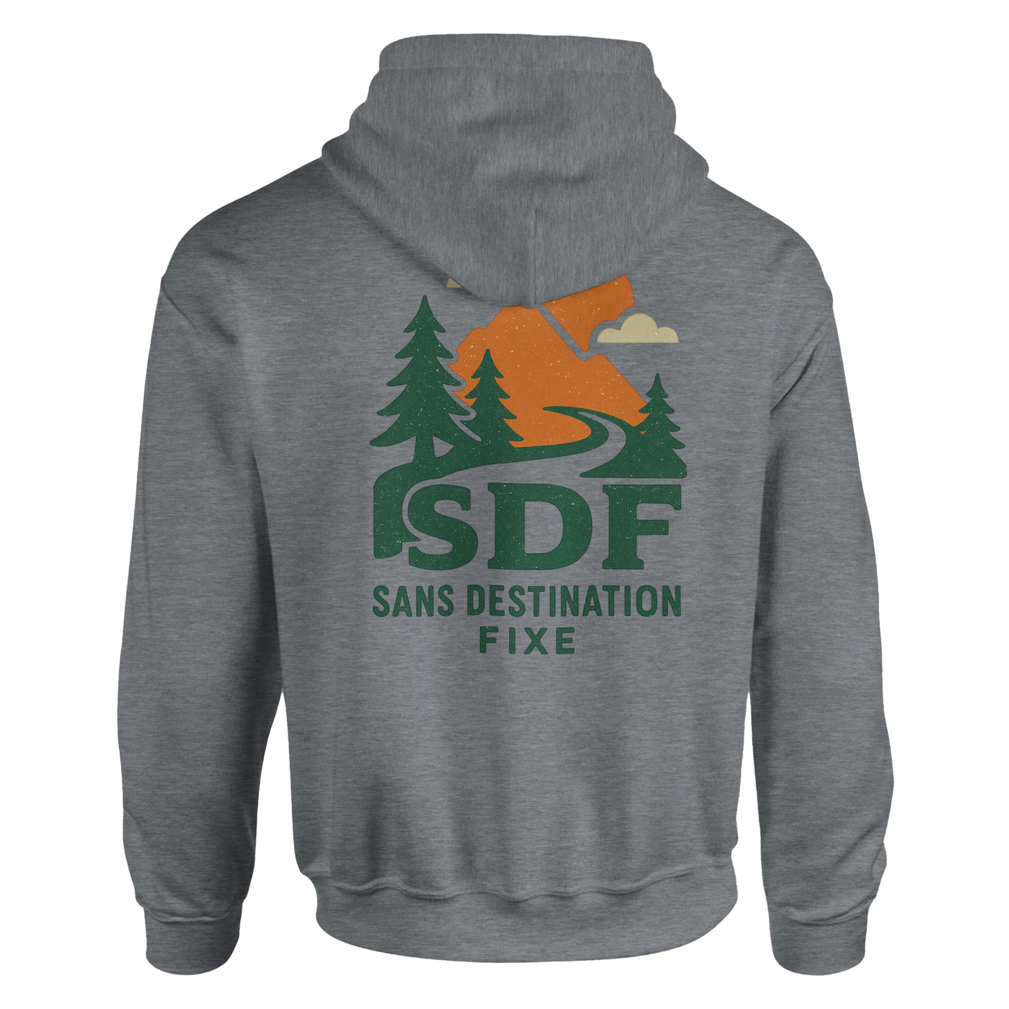Hoodie Je suis SDF | Sans destination fixe | Sans destination fixe