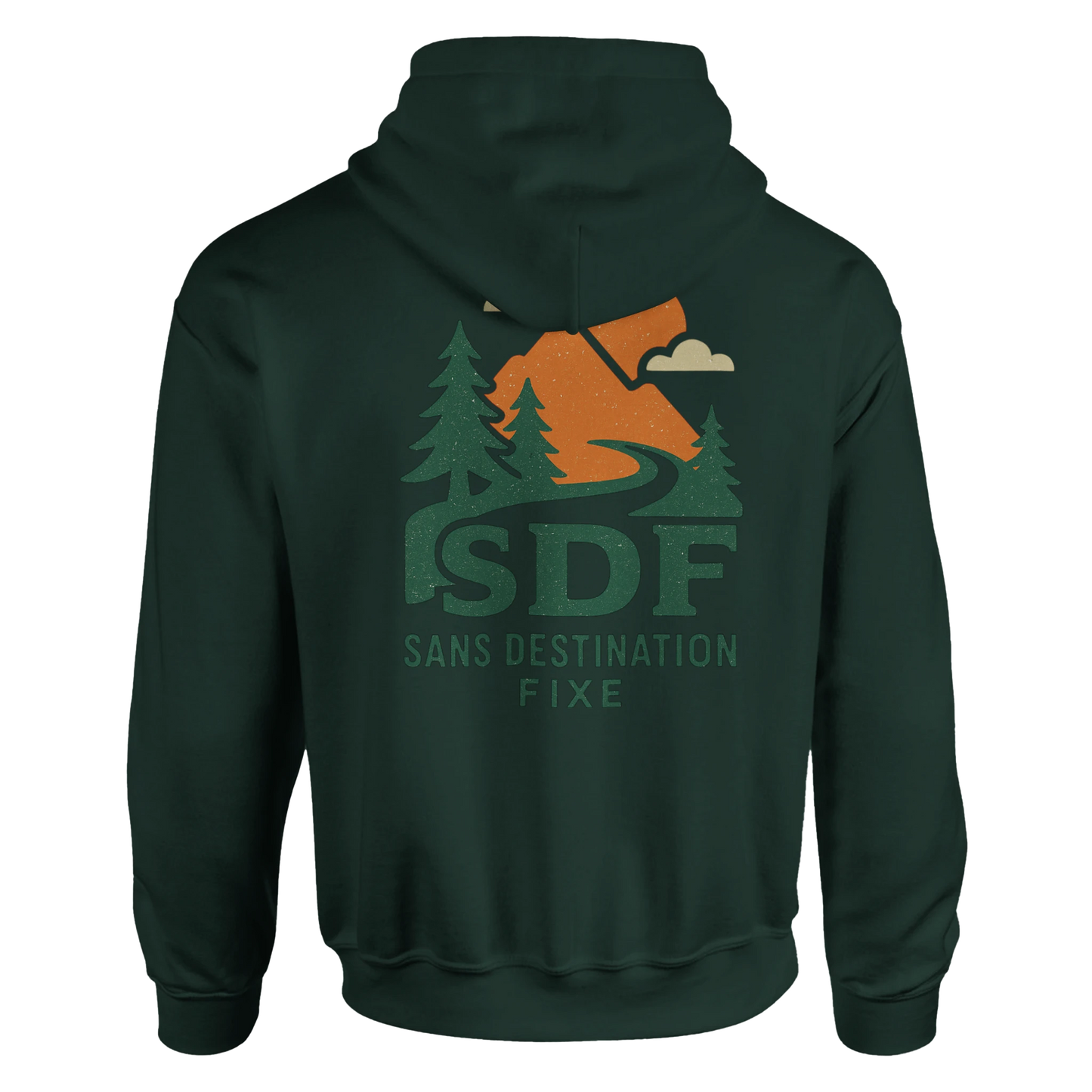 Hoodie Je suis SDF | Sans destination fixe | Sans destination fixe
