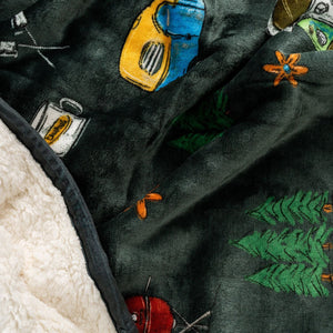 Couverture polaire & sherpa – Camping-car