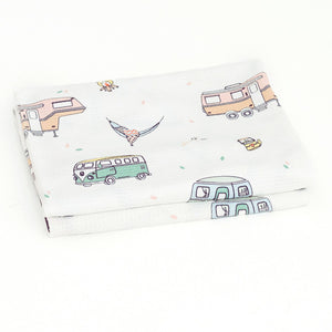 Grande Serviette à séchage rapide en microfibre gaufrée