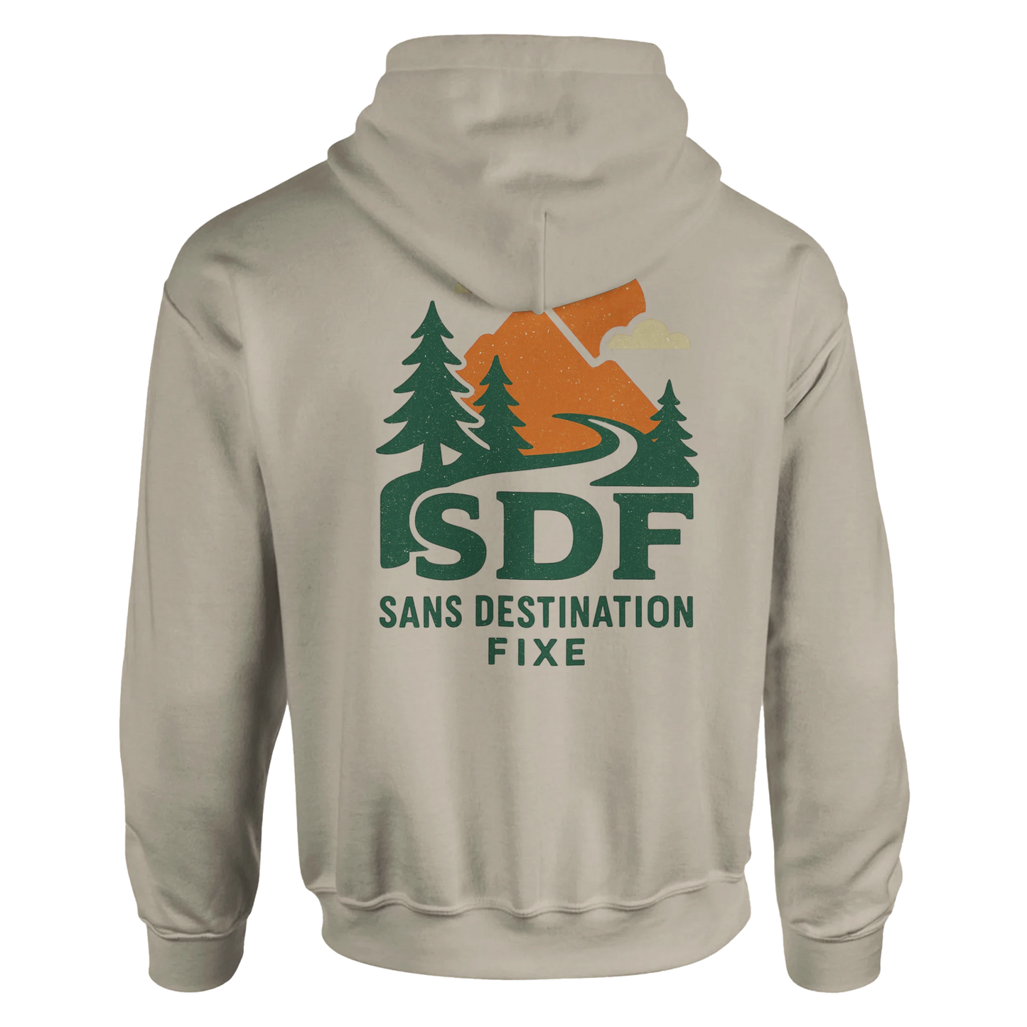 Hoodie Je suis SDF | Sans destination fixe | Sans destination fixe