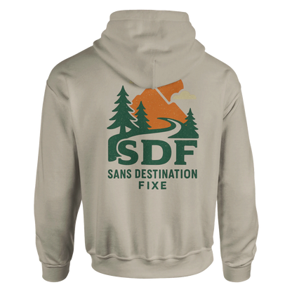 Hoodie Je suis SDF | Sans destination fixe | Sans destination fixe