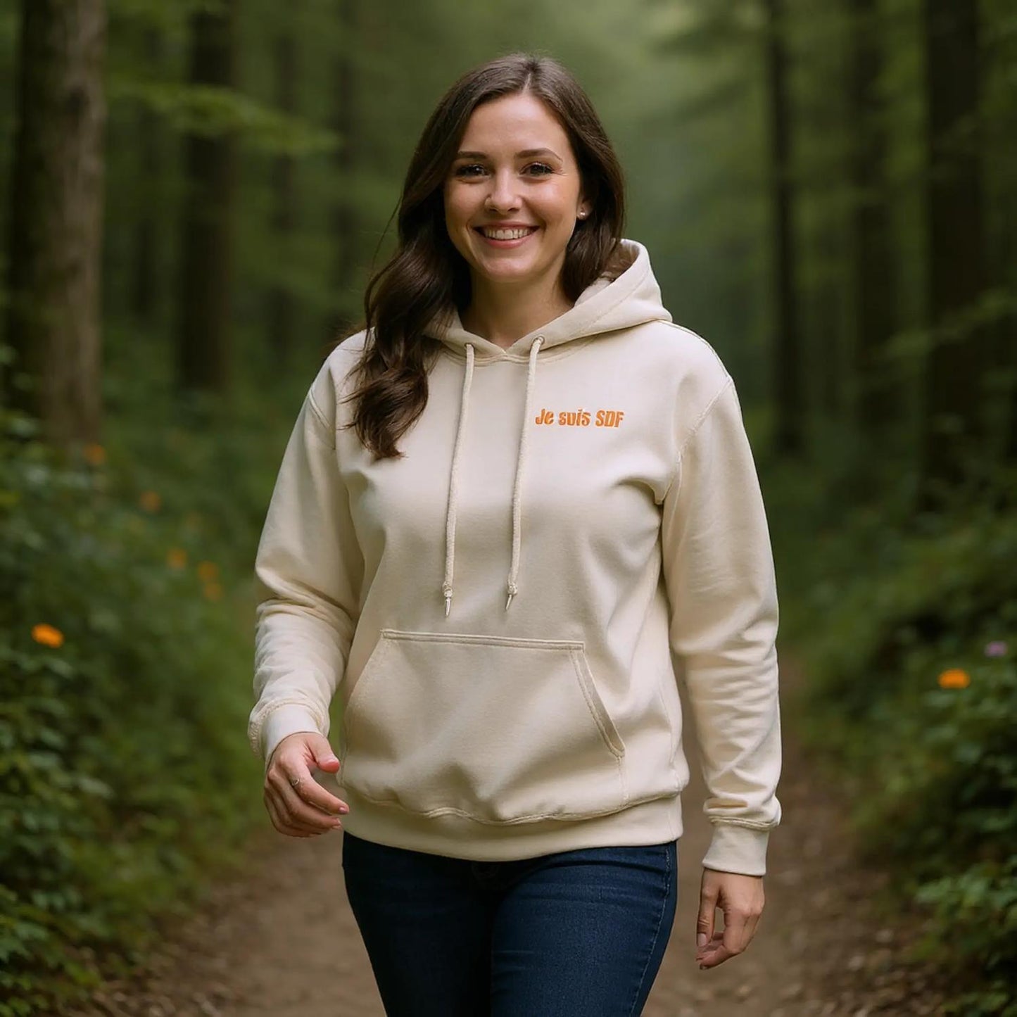 Hoodie Je suis SDF | Sans destination fixe | Sans destination fixe