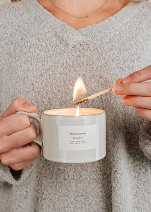 Bonfire - Chandelle réutilisable