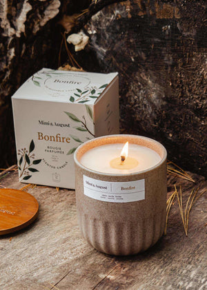 Bonfire - Chandelle réutilisable