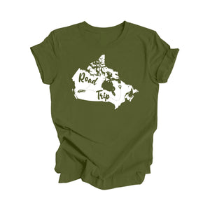 T-shirt Road Trip Canada - Sans destination fixe