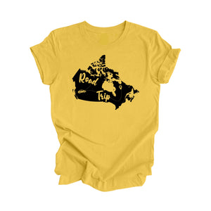 T-shirt Road Trip Canada - Sans destination fixe