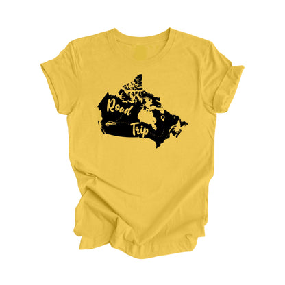 T-shirt Road Trip Canada