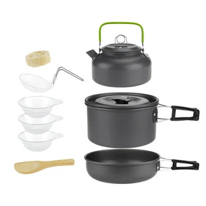 Ensemble de Popote de Camping Tout-en-Un