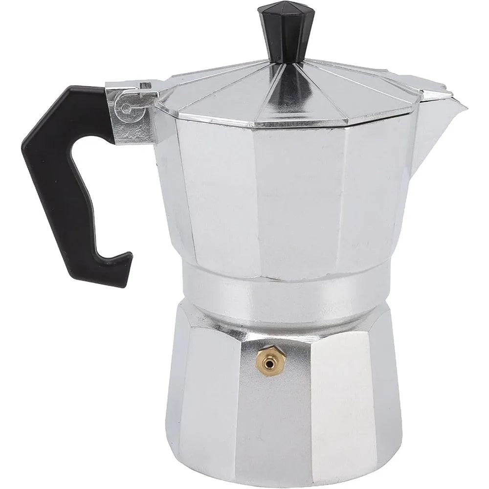 Cafetière moka octogonale – café de camp comme à la maison