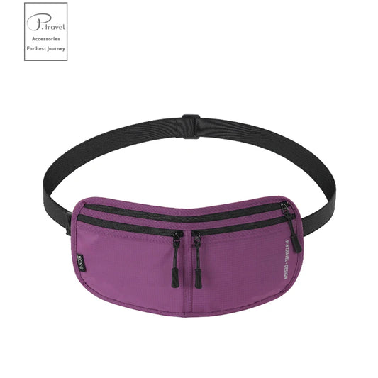 Sac-ceinture de voyage anti-vol – cache-passeport imperméable