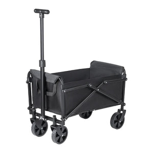 Chariot pliable de camping et plage – 4 roues
