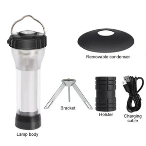 Lanterne de Camping Rechargeable avec Trépied