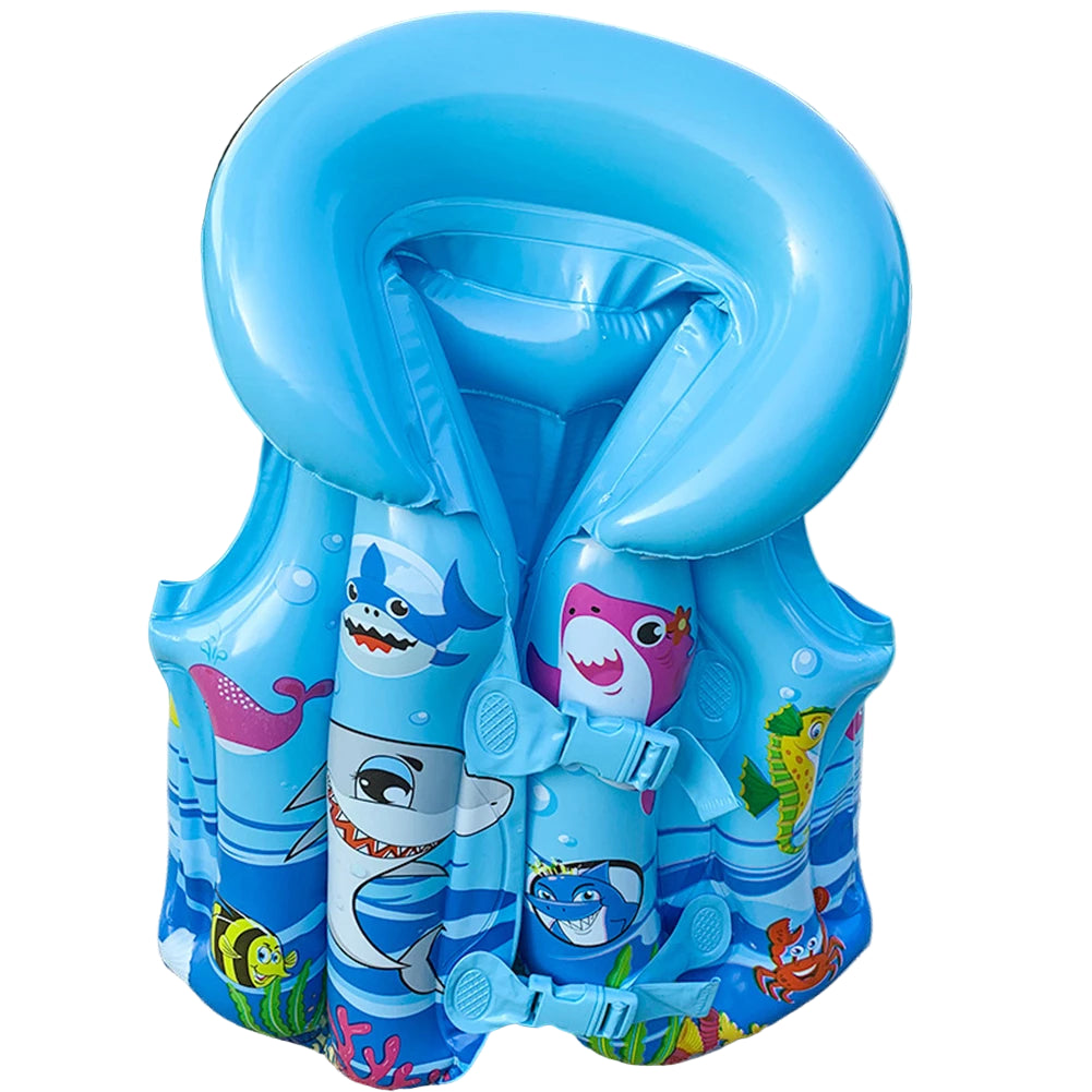 Veste de flottaison gonflable enfants- voyage en famille - sans destination fixe