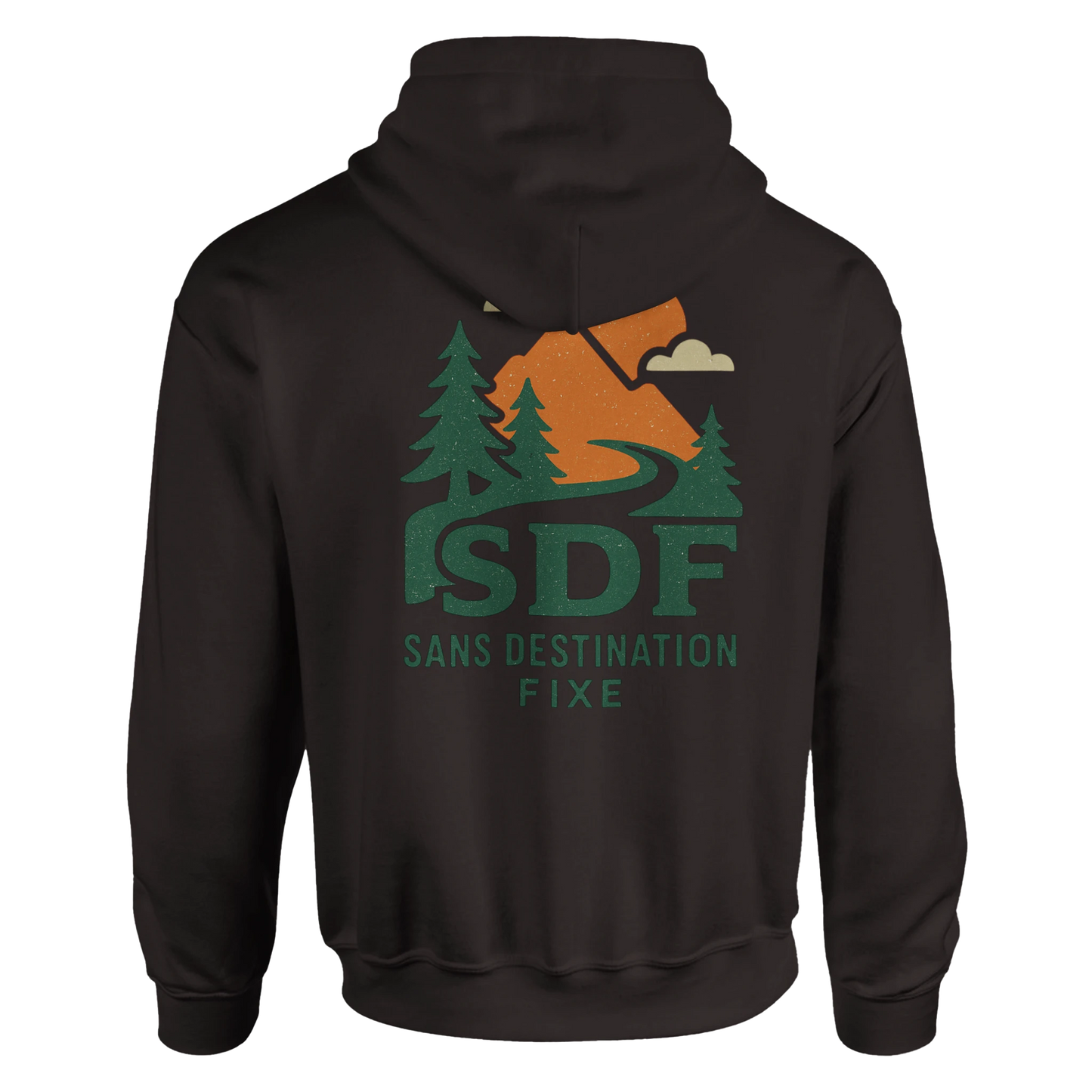 Hoodie Je suis SDF | Sans destination fixe | Sans destination fixe