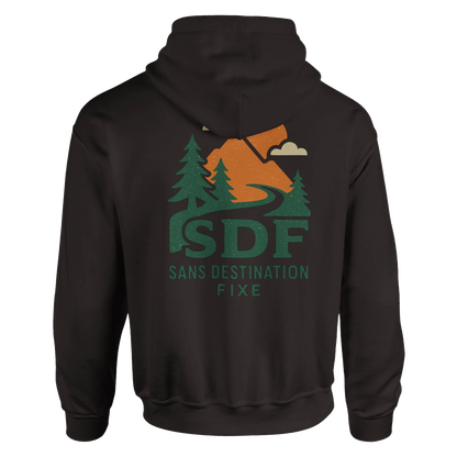 Hoodie Je suis SDF | Sans destination fixe | Sans destination fixe