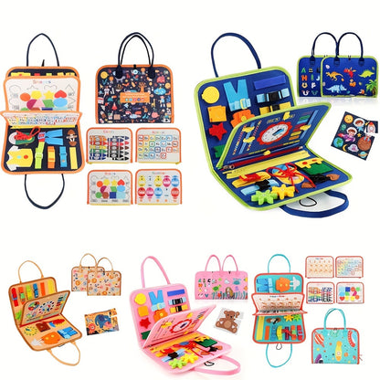 Busy Board – la planche d’activités qui occupe les mini mains (et sauve ta paix)