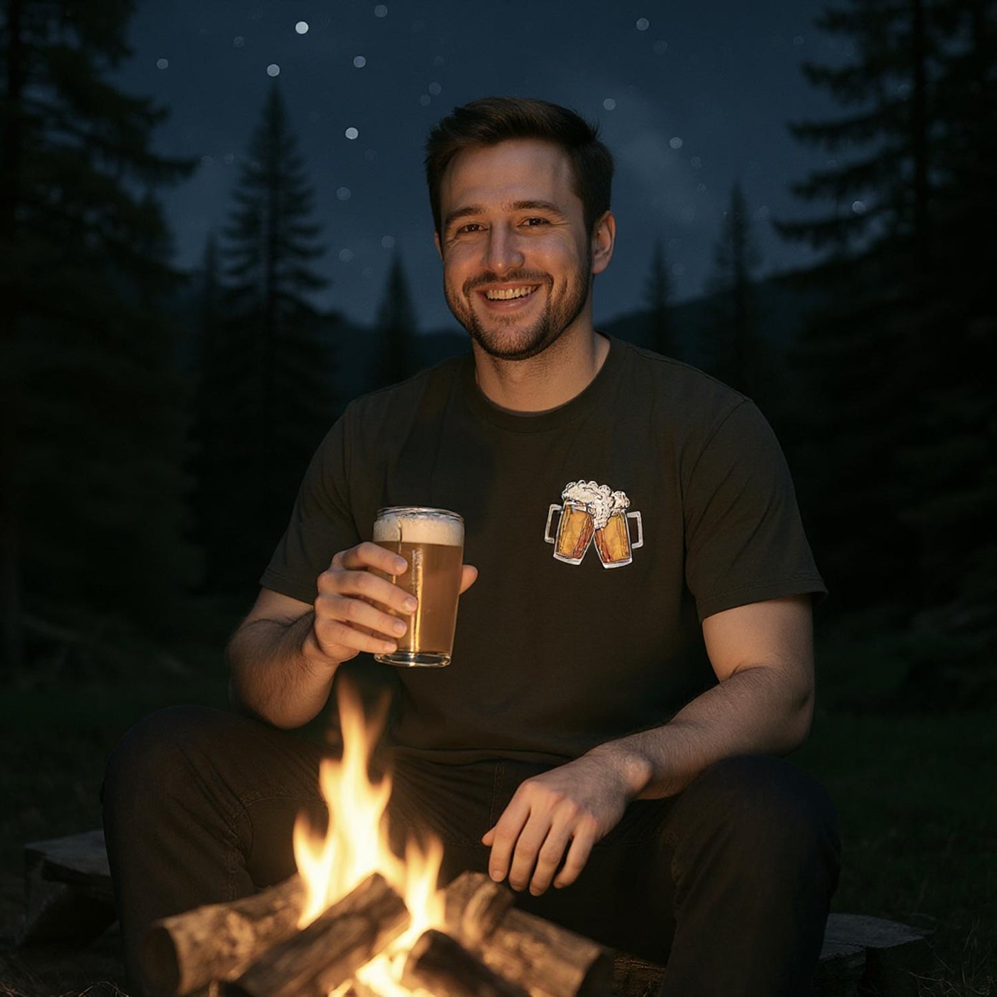 T-shirt Yé 5 heures quelque part dans le monde | Sans destination fixe