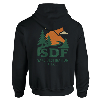 Hoodie Je suis SDF | Sans destination fixe | Sans destination fixe