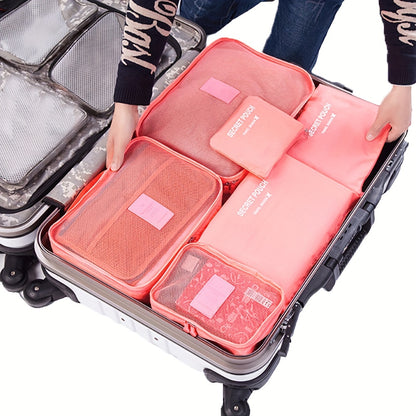 Ensemble 6 sacs de voyage – cubes de rangement dompteur de valise